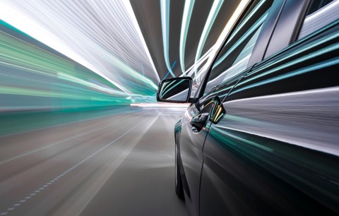 close up of the side of a car